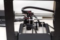 3d printer mechanism working yelement machine design Royalty Free Stock Photo