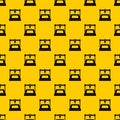 3D printer pattern vector Royalty Free Stock Photo
