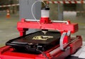 3d printer that printing a liquid dough