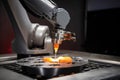 3d printing and additive manufacturing robot manipulating metal parts and components