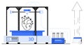 3D Printing Advancements in Medical Technology Visualized with Heart Model Royalty Free Stock Photo