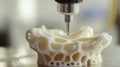 3D Printing of Bioceramics for Custom Medical Applications Royalty Free Stock Photo