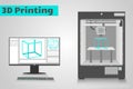 3D Printing with computer