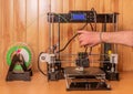 3D printing wiring control