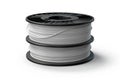 3d printing filament spool isolated on transparent background