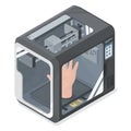 3d printing isometric engineering product