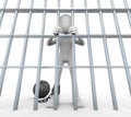 3D Prisoner Jailed in Cell