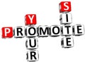 3D Promote Your Site Crossword