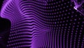 3D Purple Computer Generated Background