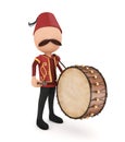 3d ramadan drummer