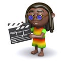 3d Rasta is making a movie