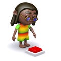 3d Rastafarian wants to press the red button