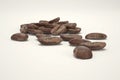 3d Realistic coffee beans