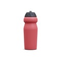 3d realistic colour bottle whith water isolated on white background. Whey protein. Sport nutrition. Vector illustration