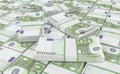 100 Euro Money. euro cash background. Euro Money Banknotes