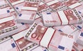 10 Euro Money. euro cash background. Euro Money Banknotes