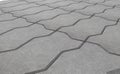 Render of grey lock paving texture.