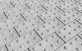 Render of grey lock paving texture.