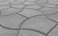 Render of grey lock paving texture.