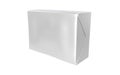 Render of isolated paper wrap box with shadow,butter, spread, soap mock up on white background. Royalty Free Stock Photo