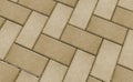 Render of yellow lock paving texture.