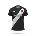 3d realistic soccer jersey in Vasco da Gama style