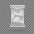3D Realistic Transparent Pillow Plastic Food Bag