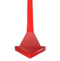 3d red arrow