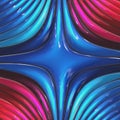 3d red blue glossy abstract background Royalty Free Stock Photo