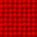 3D Jigsaw Tile Seamless Pattern Red_002 Royalty Free Stock Photo
