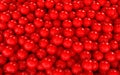 3d red spheres background