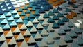3d render abstract background. Triangle form Royalty Free Stock Photo