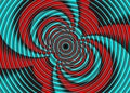 3D render abstract generative art