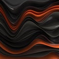 Abstract geometric wavy folds background