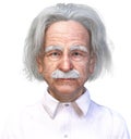 Einstein Scientist, Science, Genius, Isolated