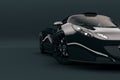 3d rendered beautiful super car