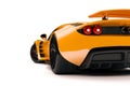 3d rendered beautiful super car