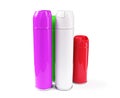 3d render of blank white spray paint can Royalty Free Stock Photo