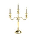 3d render of candlestick