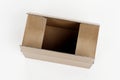 3D Render of Carboard Box Royalty Free Stock Photo
