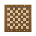 3d render chessboard isolated on white background with clipping path