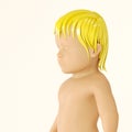 Child with golden hair