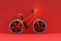 3D Render Concept of Modern Cycling 3D art design illustration