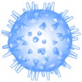 3d render corona virus COVID - 19