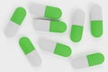 3D Render of Covid-19 Vaccine Pill