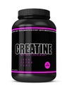 3d render of creatine bottle over white