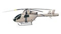 Helicopter 3- Lateral view white background 3D Rendering Ilustracion 3D Royalty Free Stock Photo