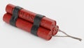 3D Render of Dynamite Royalty Free Stock Photo