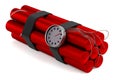 3d render of dynamite Royalty Free Stock Photo