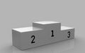 Podium 3D Illustration Royalty Free Stock Photo